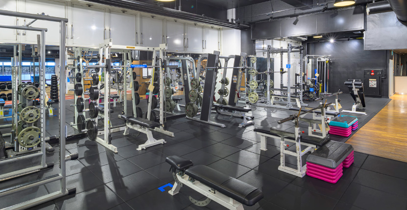 フリーウェイトエリア